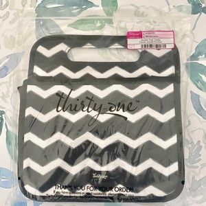 New Double Duty Caddy in Black Chevron Thirty-One